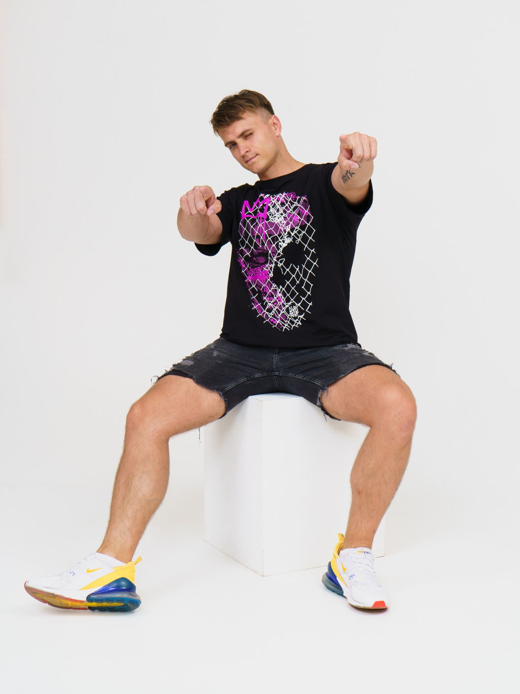 М44 Футболка "Корона/фиолетовый"