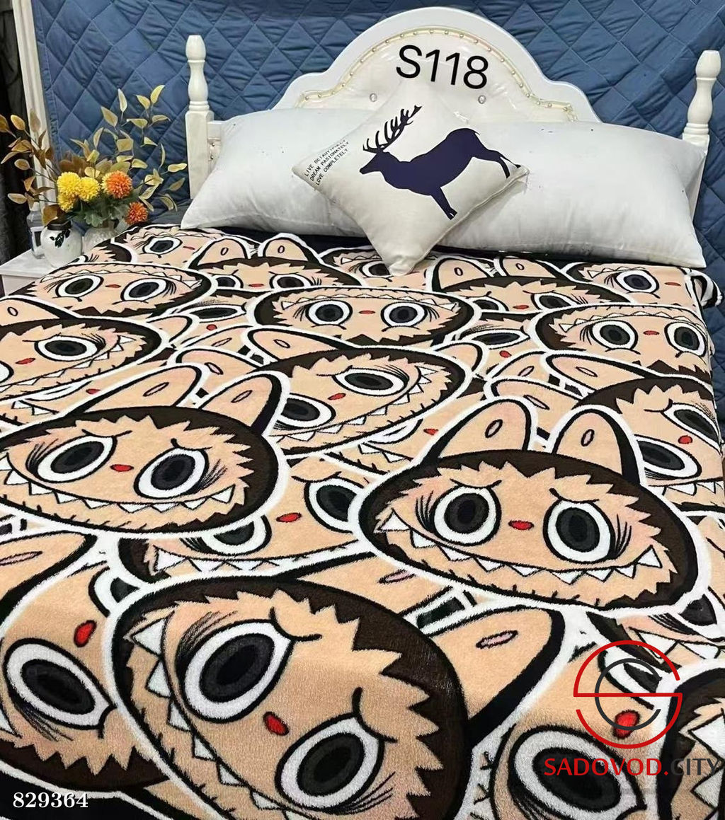 Плед с рисунком детский