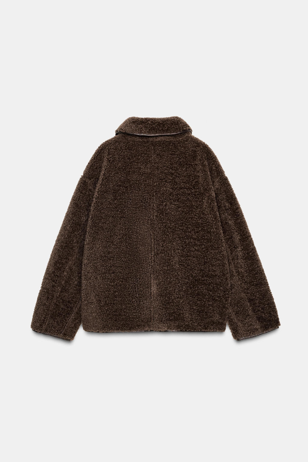 REVERSIBLE DOUBLE-FACED COAT - Zara фото 11