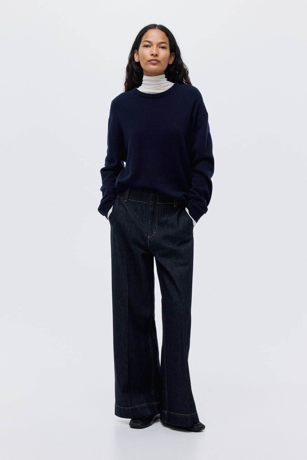 Wide High Jeans - H&m фото 10
