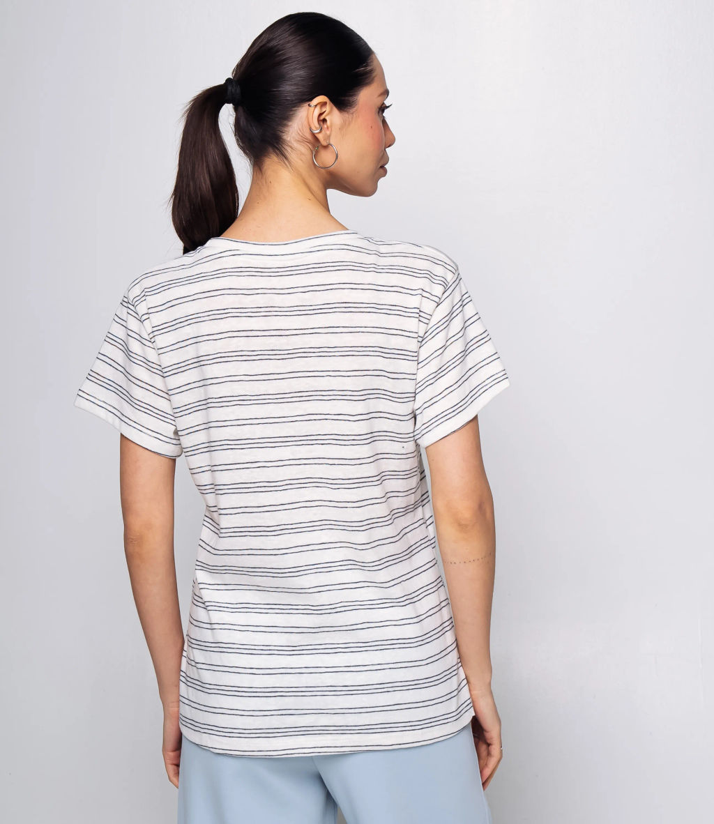 Футболка #КТ9101 (2), синий, белый