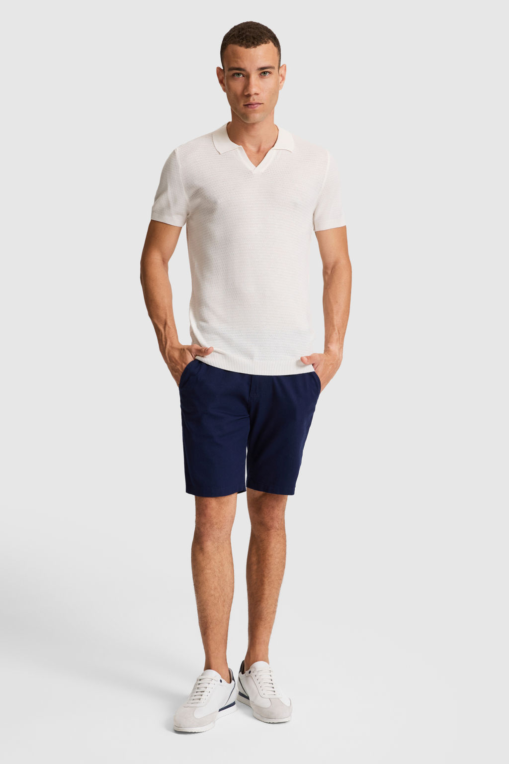 Erkek Krem Polo Yaka Triko TiЕГrt - U.s. polo assn фото 4