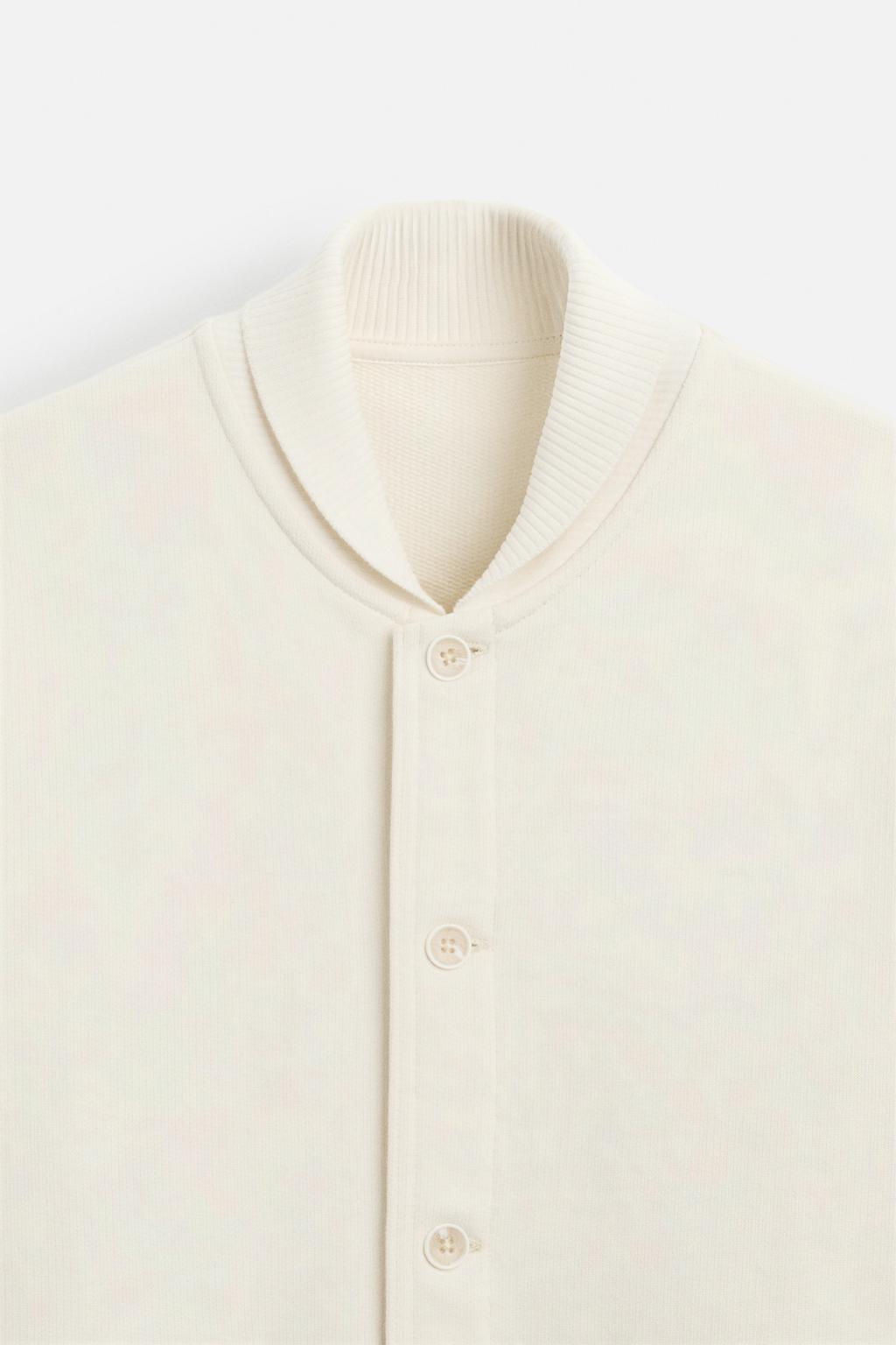 RIBBED JACKET WITH POCKETS - Zara фото 8