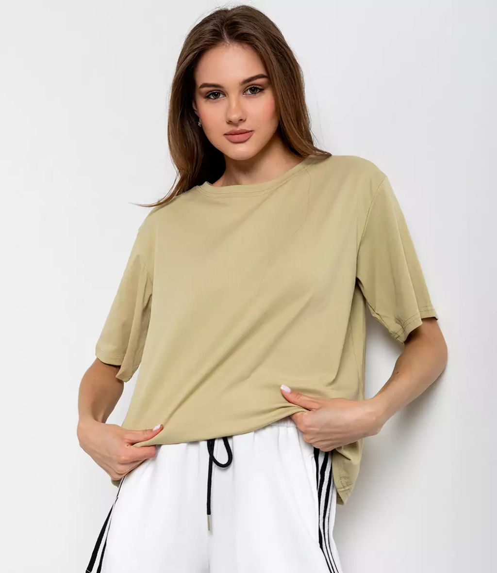 Футболка #КТ1031 (1), фисташковый