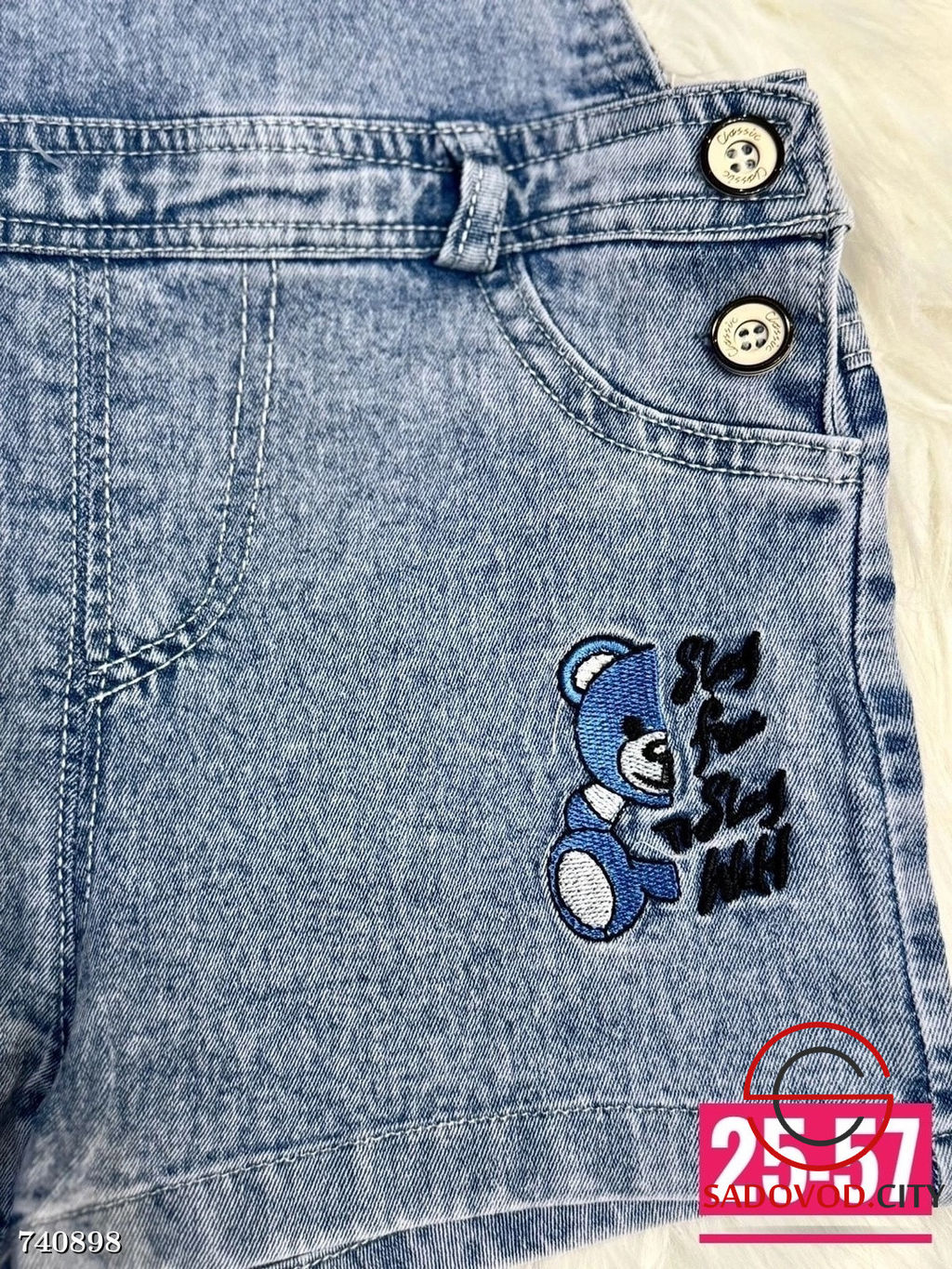 Детский джинсовый комбинезон - Bruno фото 9