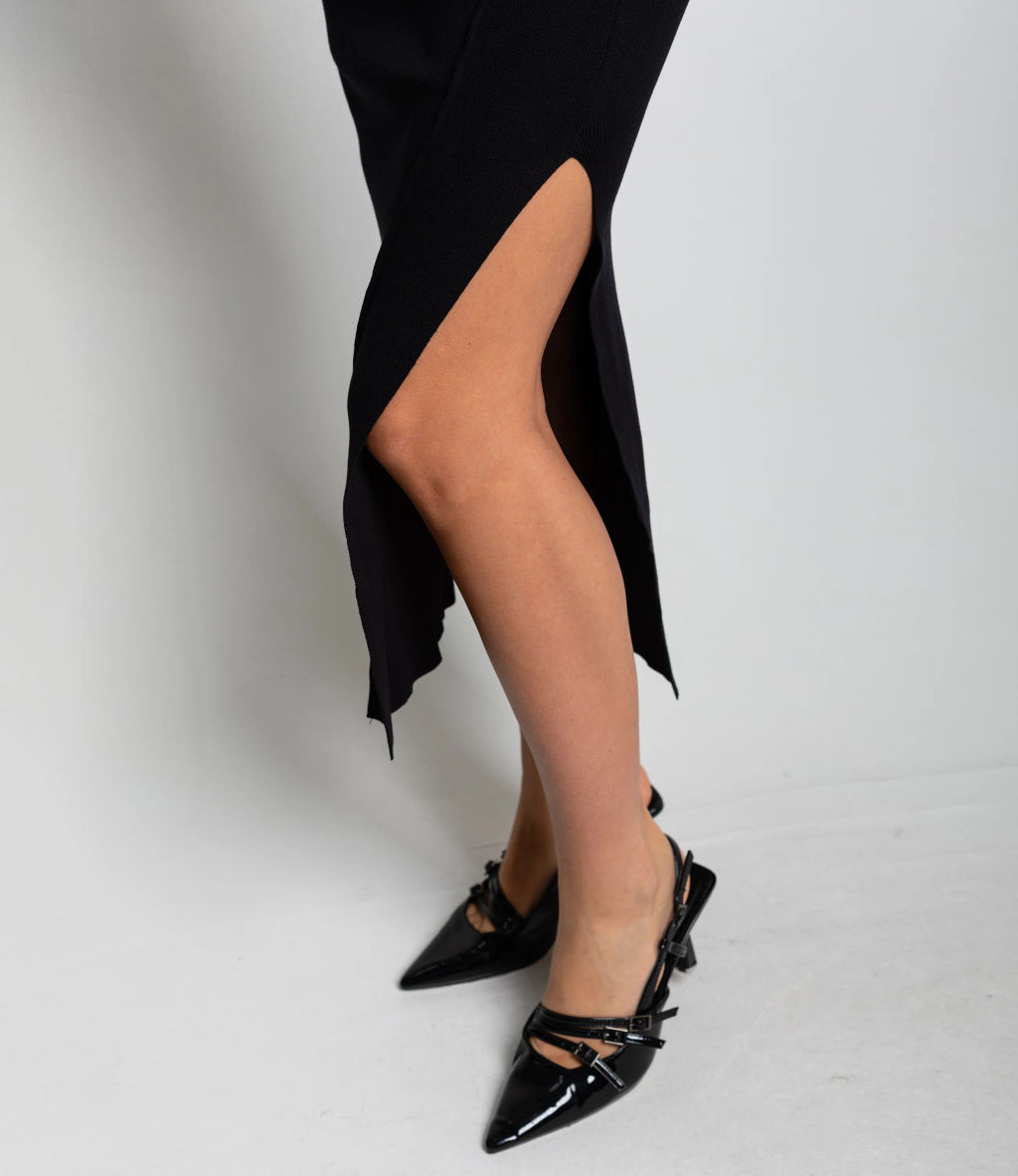 Платье #КТ02179, чёрный - Dommod фото 5