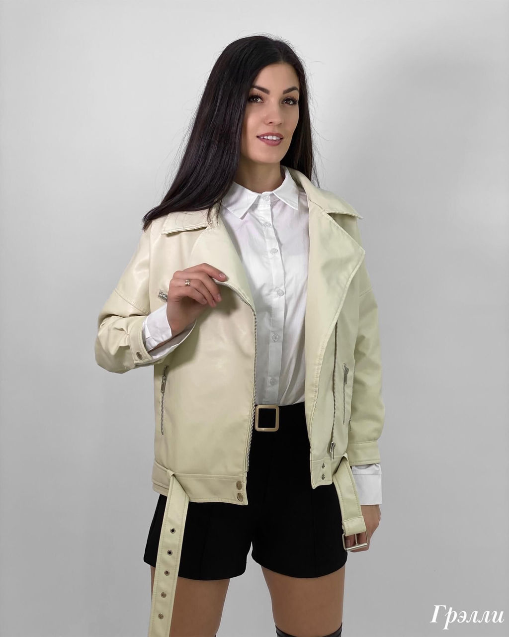 Куртка Грэлли (молочный) - Nadi bordo фото 7