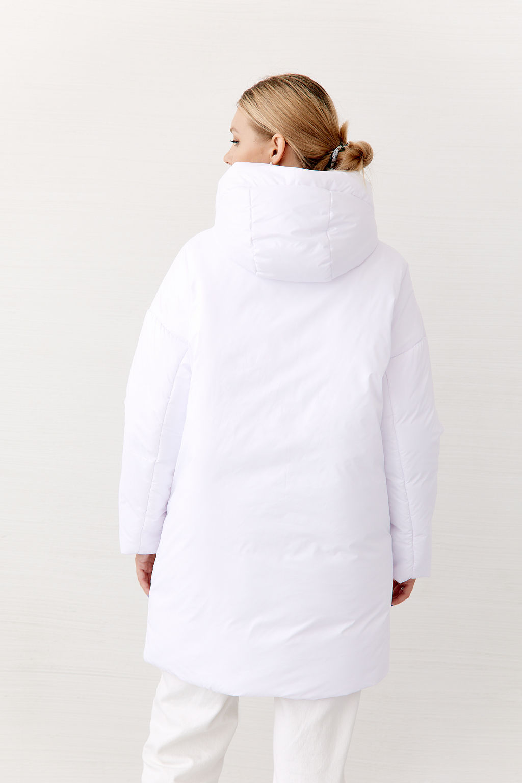 Куртка женская зимняя 25655 (серый опал) - Kankan фото 16