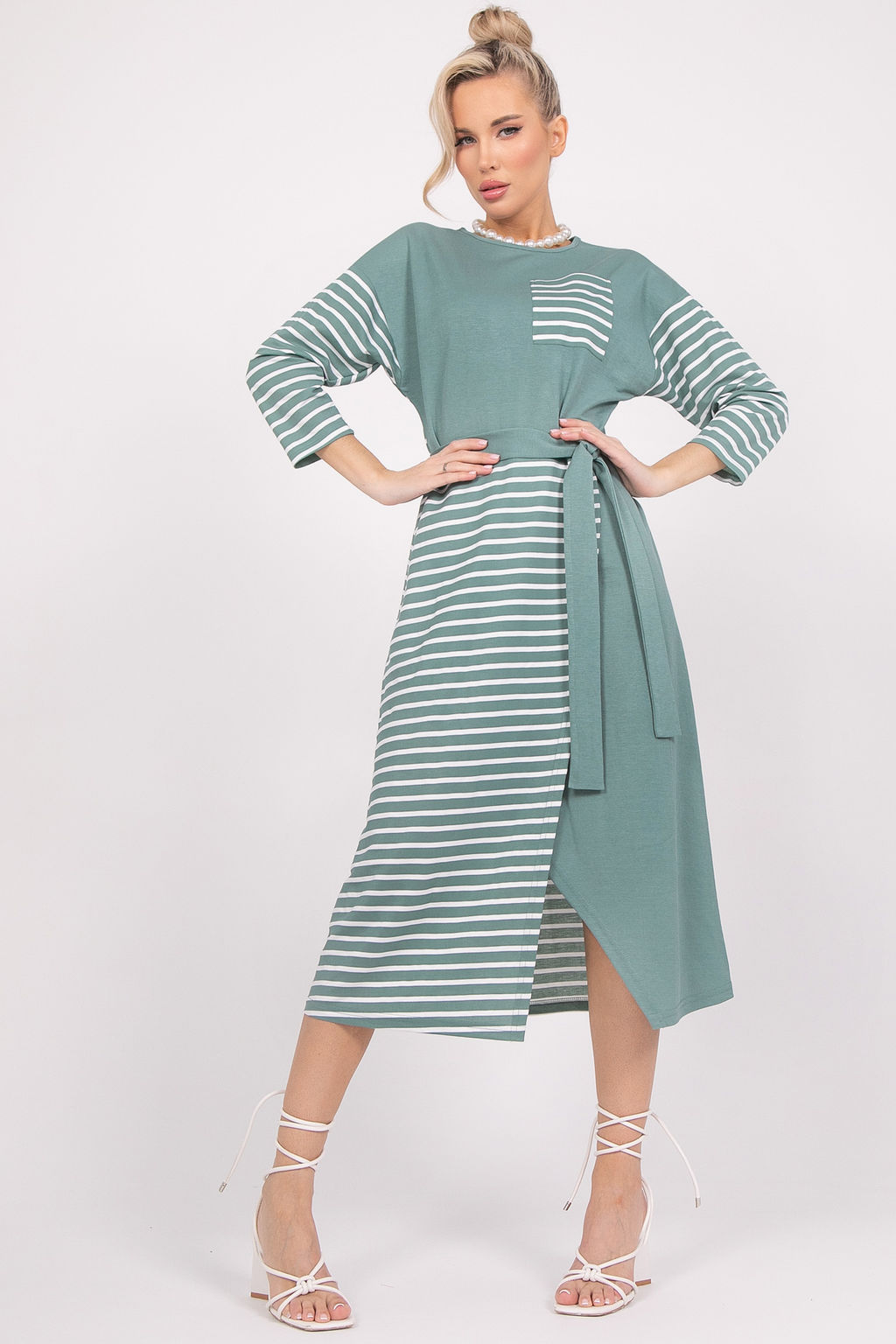 Платье Габи (шалфей)