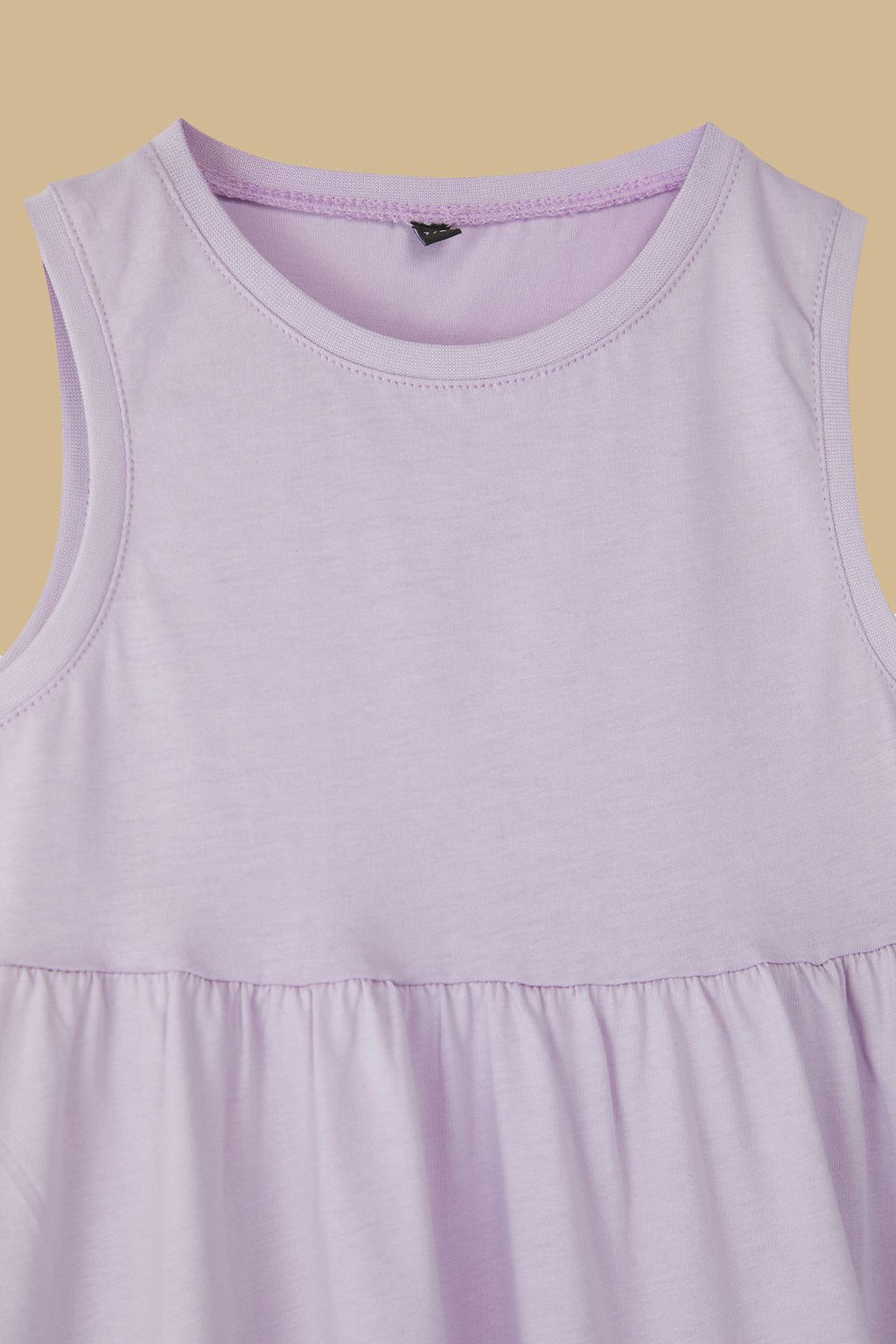 Pembe-Mint K?z Cocuk Basic Kolsuz Mini Orme Elbise TKDSS25EL00015 - Trendyolmilla фото 5