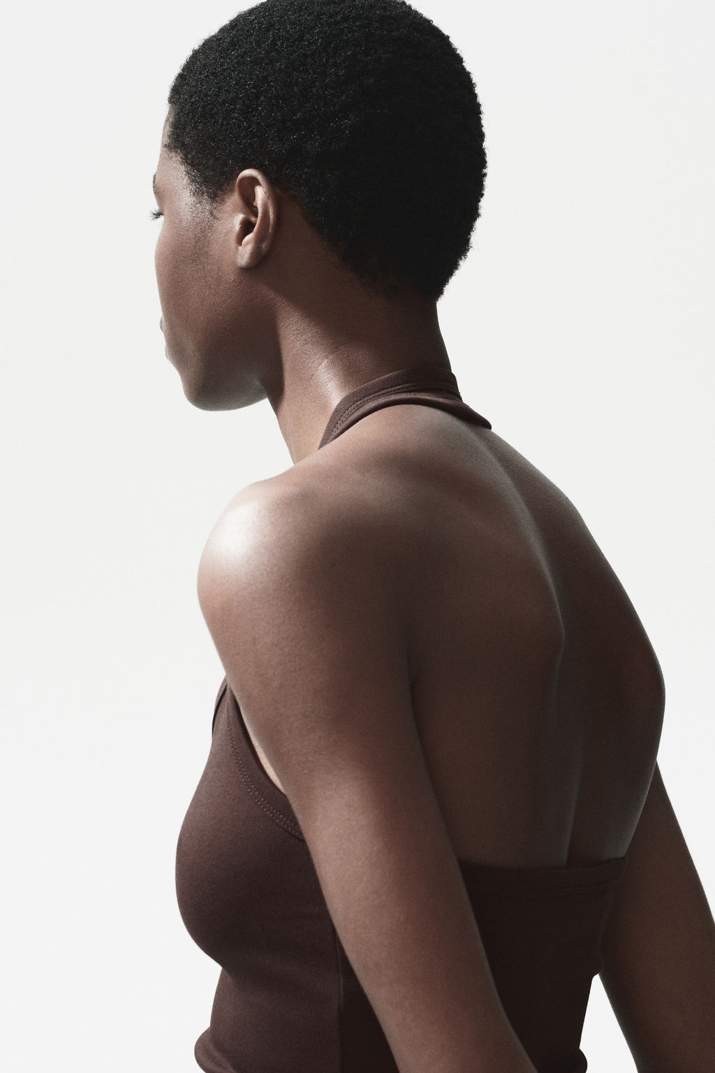 Top halter de algod?n - H&m фото 7