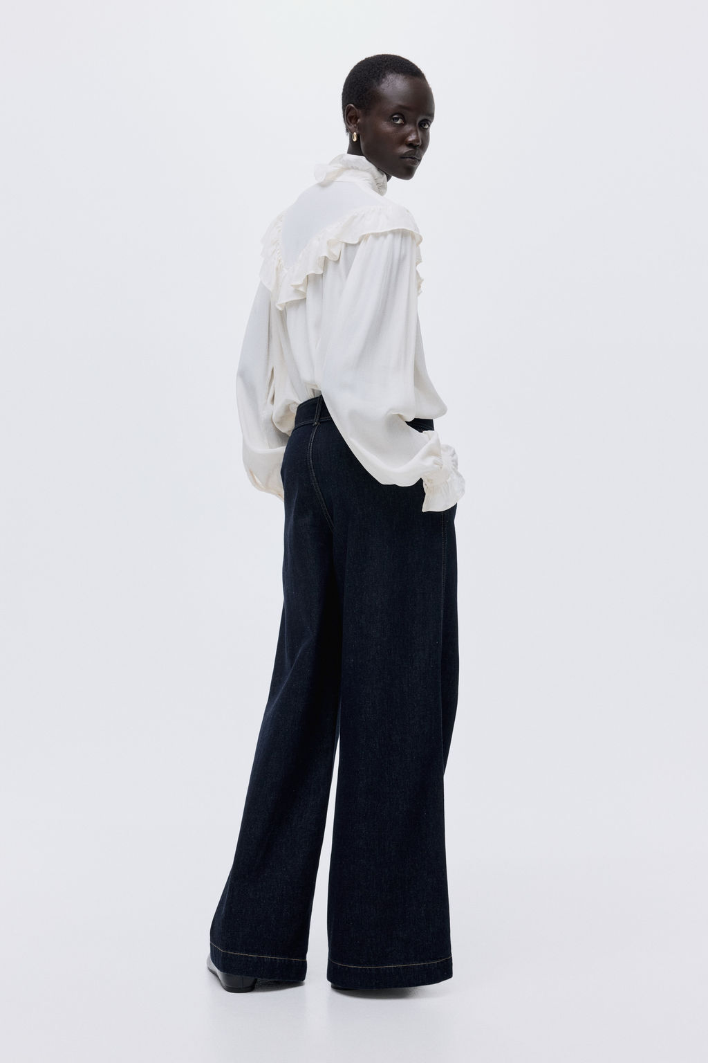 Wide High Jeans - H&m фото 7