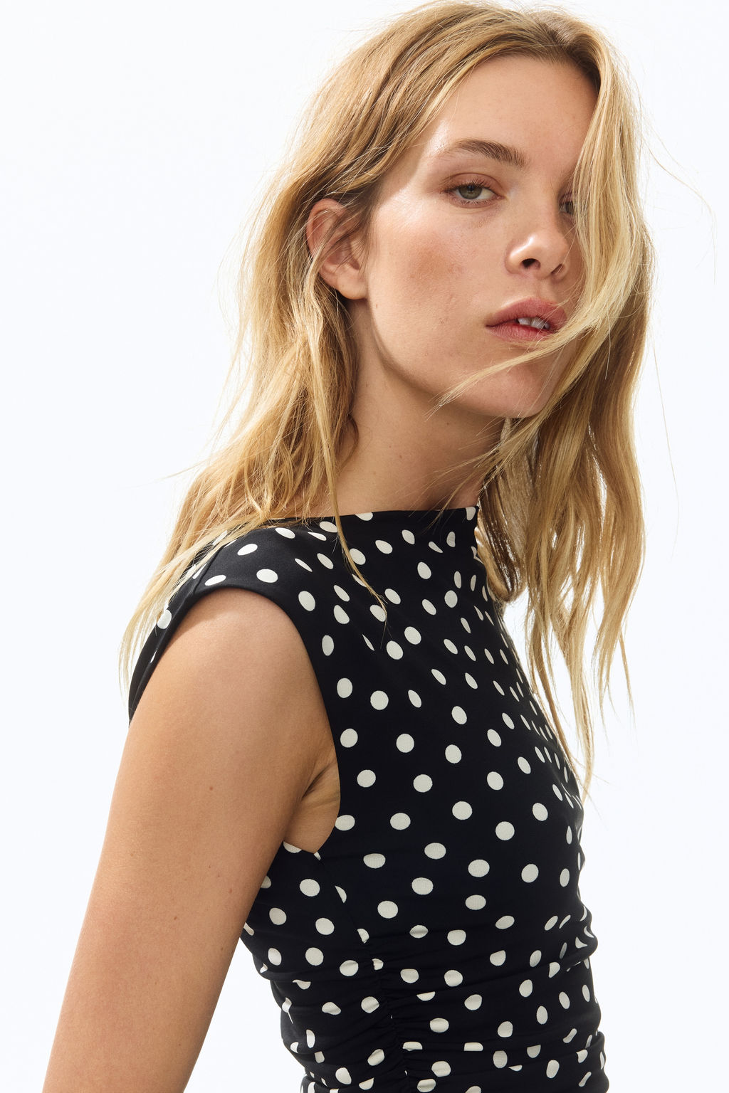 Vestido con mangas japonesas - H&m фото 9