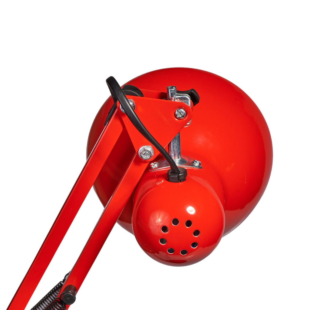 TLI-221 RED E27 Светильник настольный. Цоколь Е27. 60W. Механический выключатель. Красный. ТМ Uniel