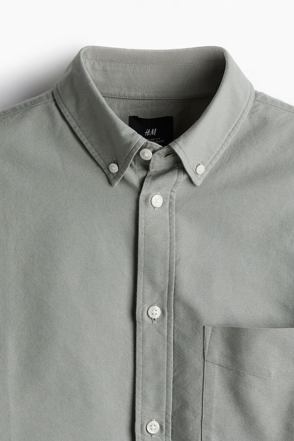 Regular Fit Oxford shirt - H&m фото 8