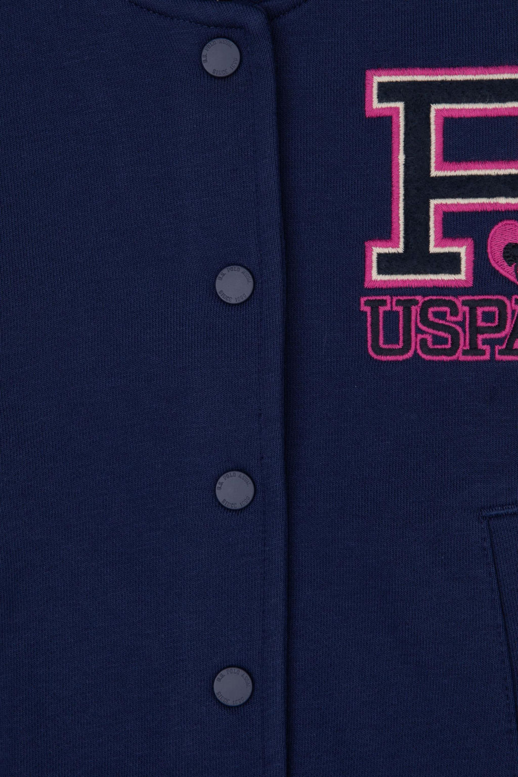 Темно-синий свитшот для девочки Неожиданная скидка в корзине - U.s. polo assn фото 5