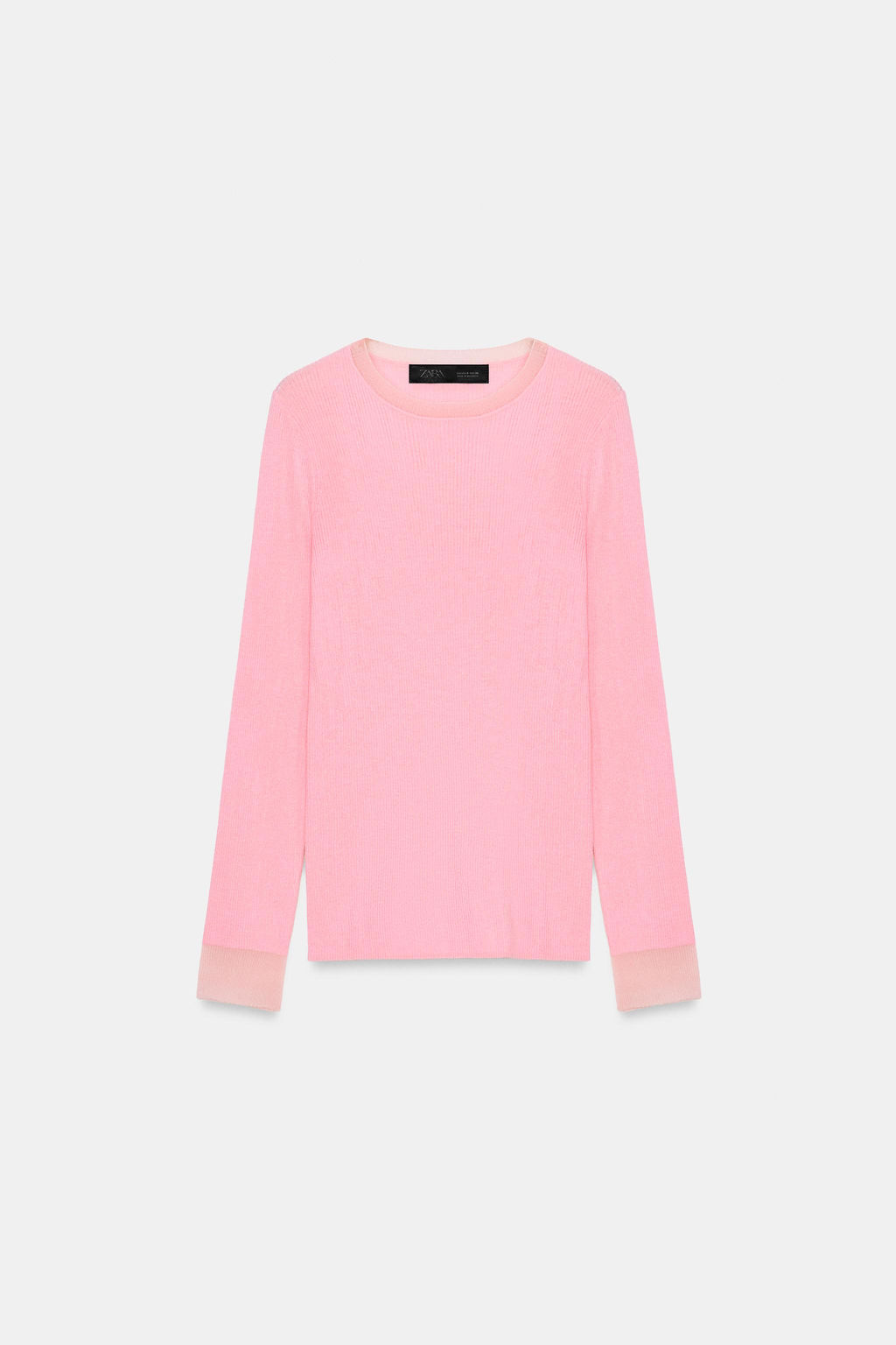 FINE KNIT WOOL BLEND JUMPER - Zara фото 6