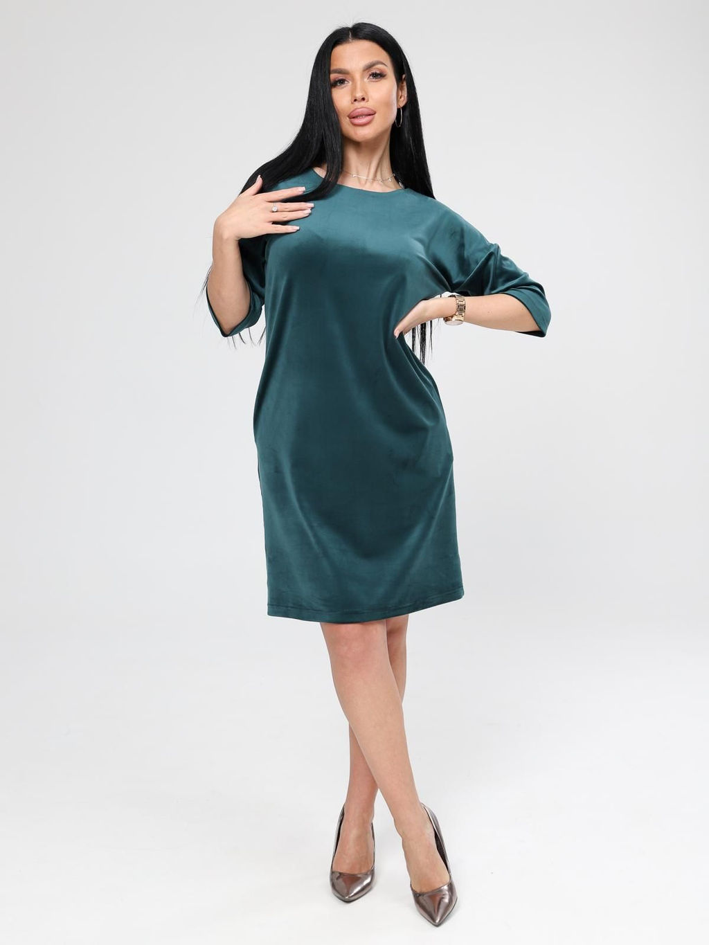 IV-CAPRIZ Дарвиния - платье из велюра