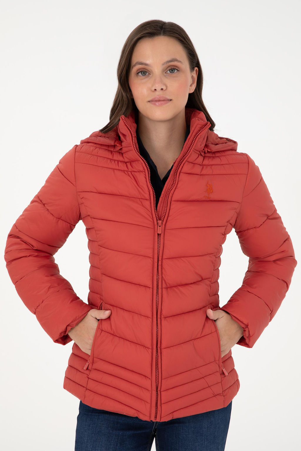 Женское плиточное пальто Неожиданная скидка в корзине - U.s. polo assn фото 3