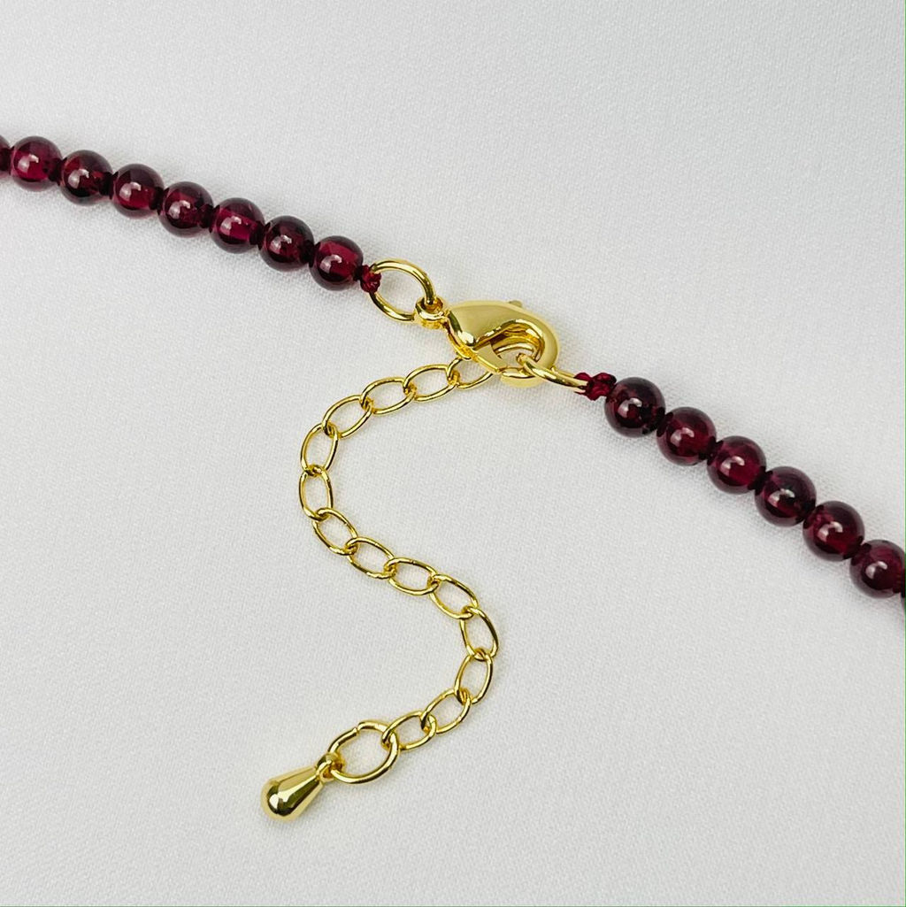 Колье из Граната 38 см +