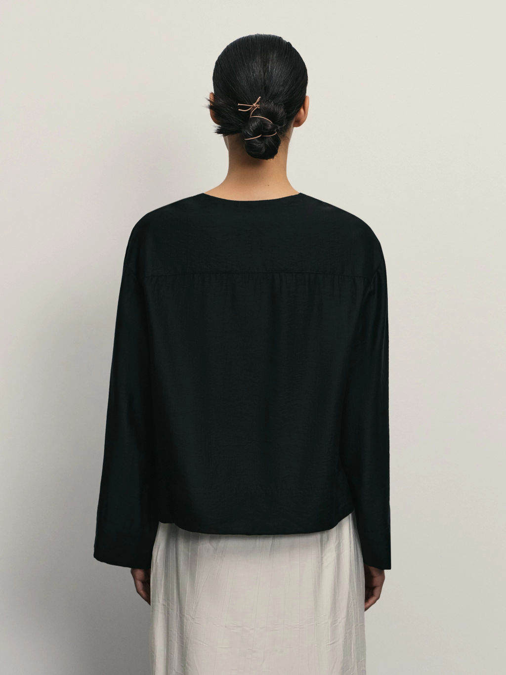 Блузка из тенселя / Zarina  фото 5