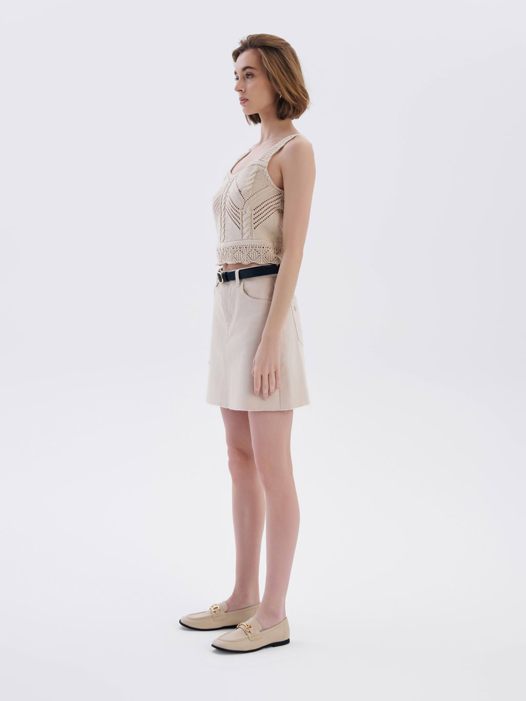 CONTE LDK 2328 Топ женский beige - Conte elegant фото 4