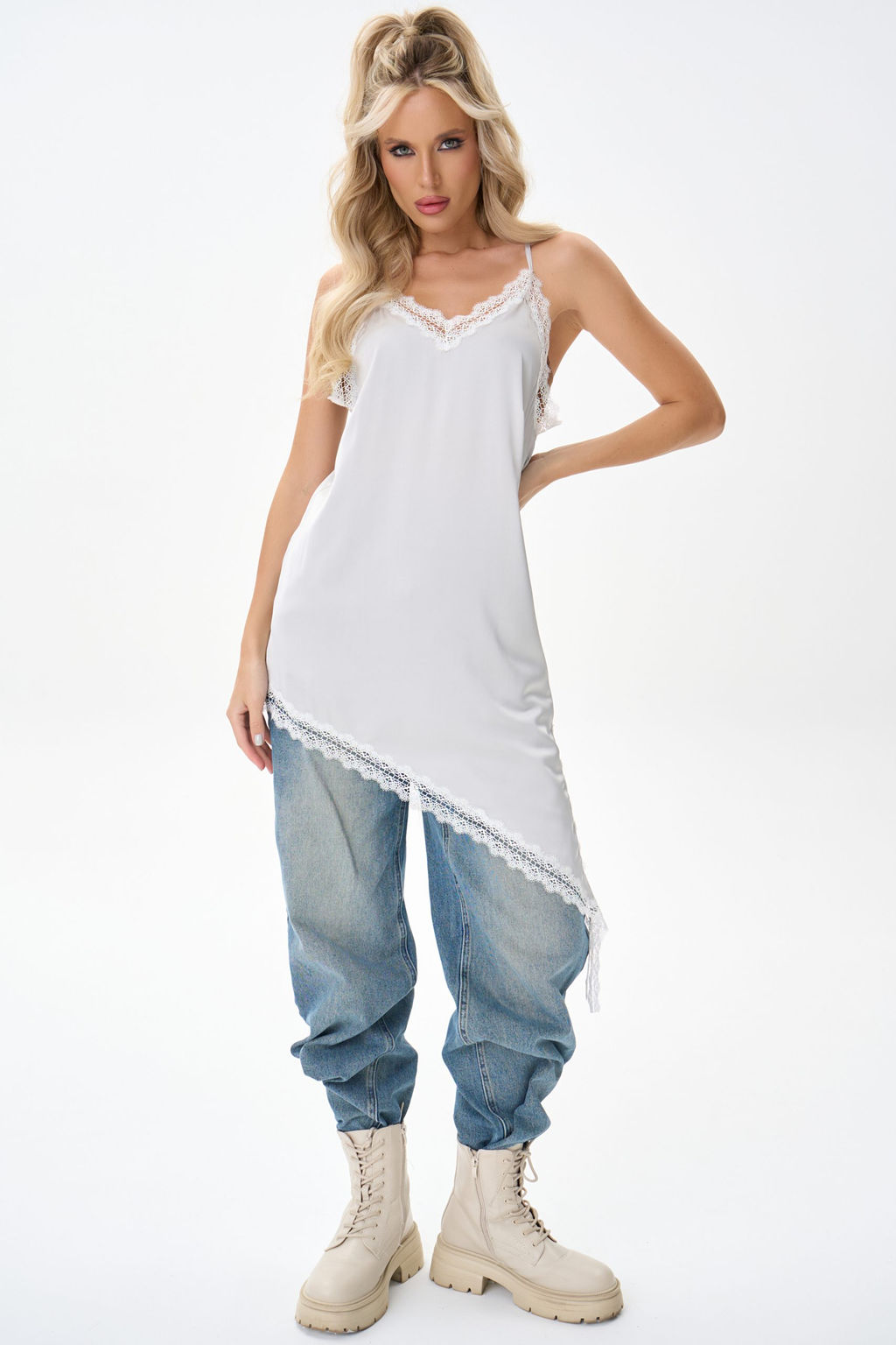 Топ Эли (серый) - Эльза фото 3