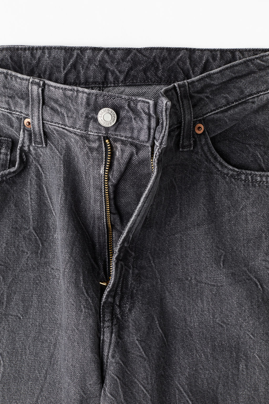 Curvy Fit Baggy High Jeans - H&m фото 11