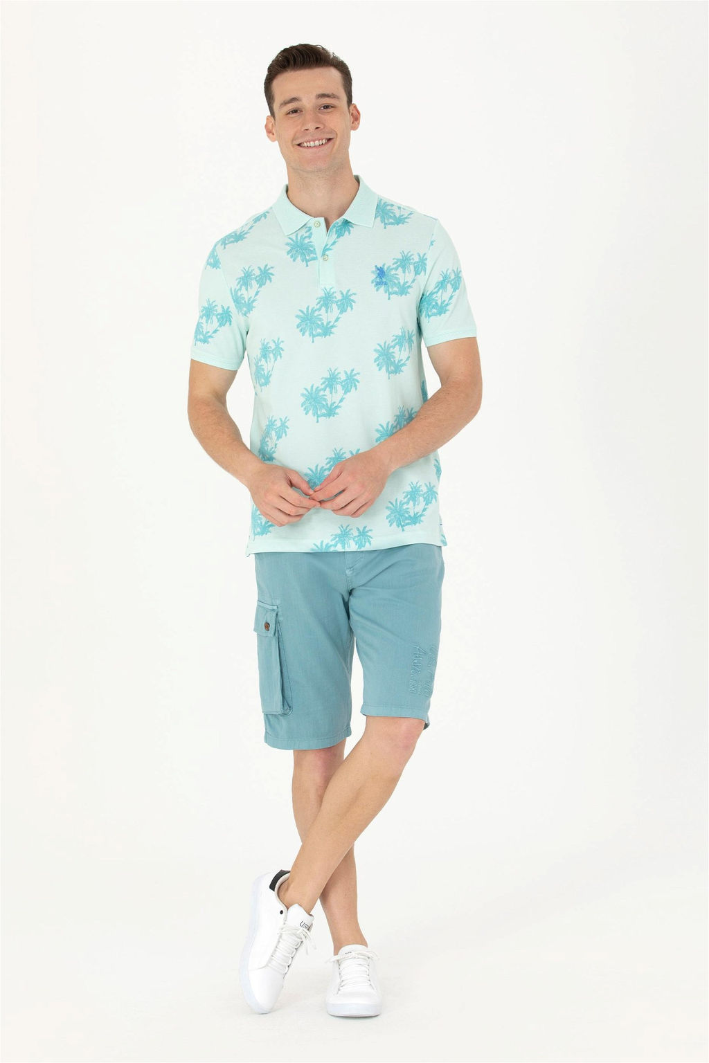 Мужская футболка с воротником-поло Nil - U.s. polo assn фото 4