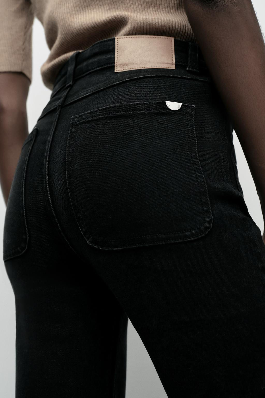 Z1975 HIGH-WAIST MINI FLARE JEANS - Zara фото 6