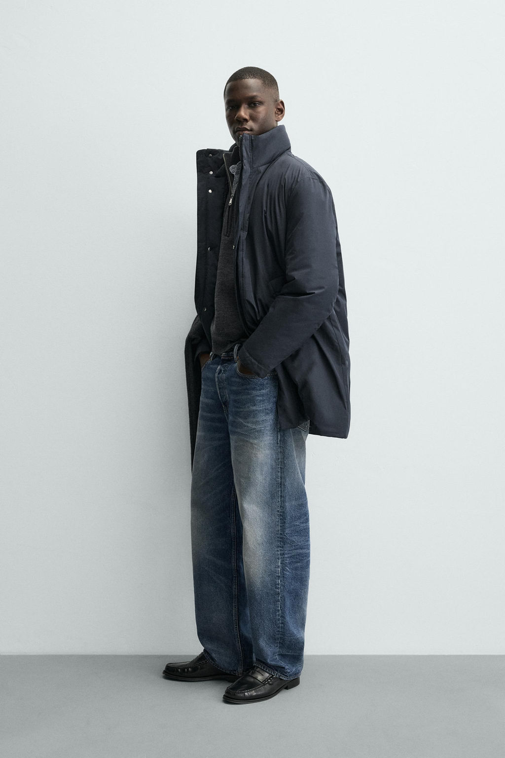 WATER-REPELLENT PADDED PARKA - Zara фото 3