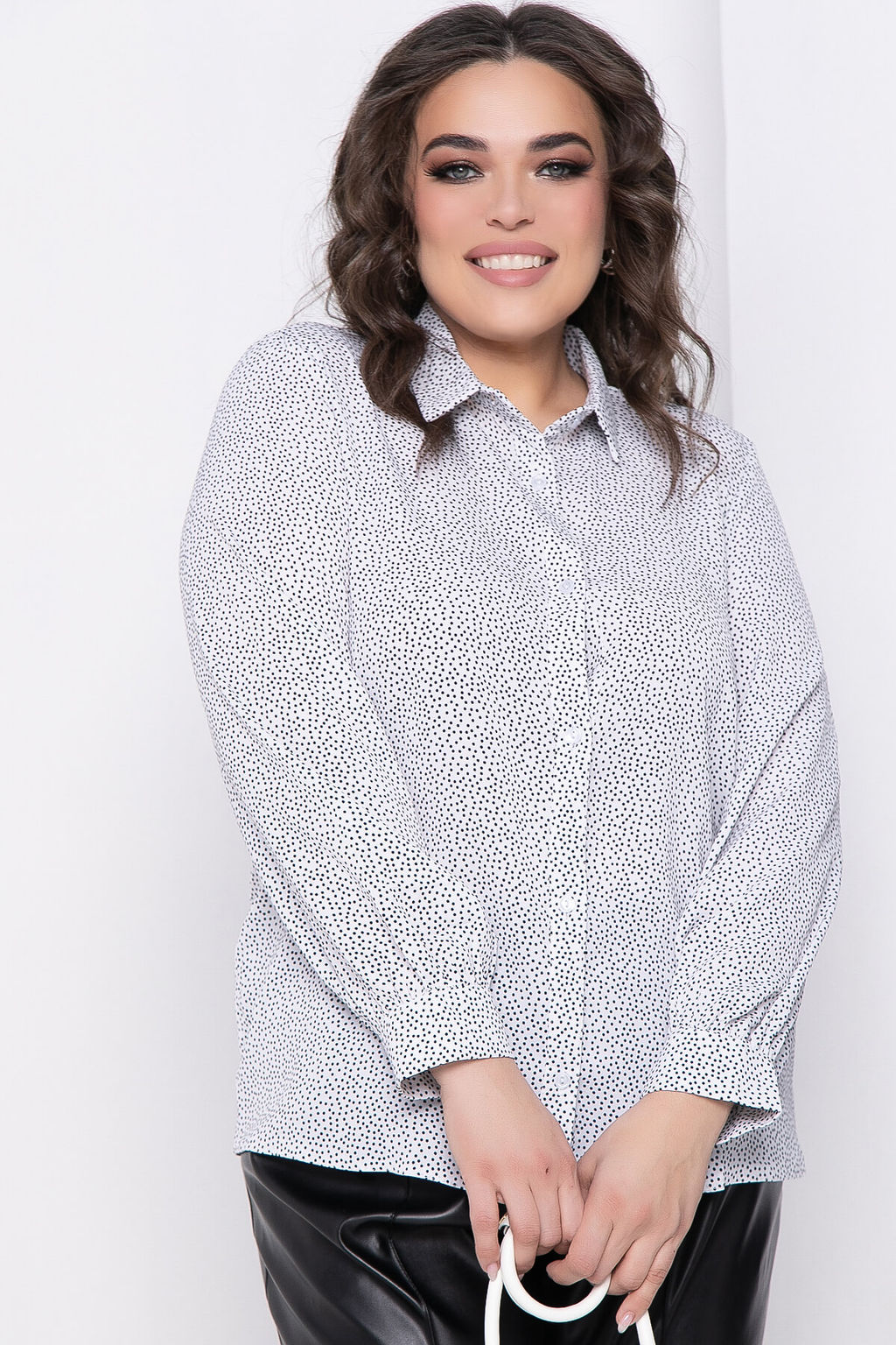 Блуза Алтея (белая) НЬЮ Б8597 - Lt collection фото 5