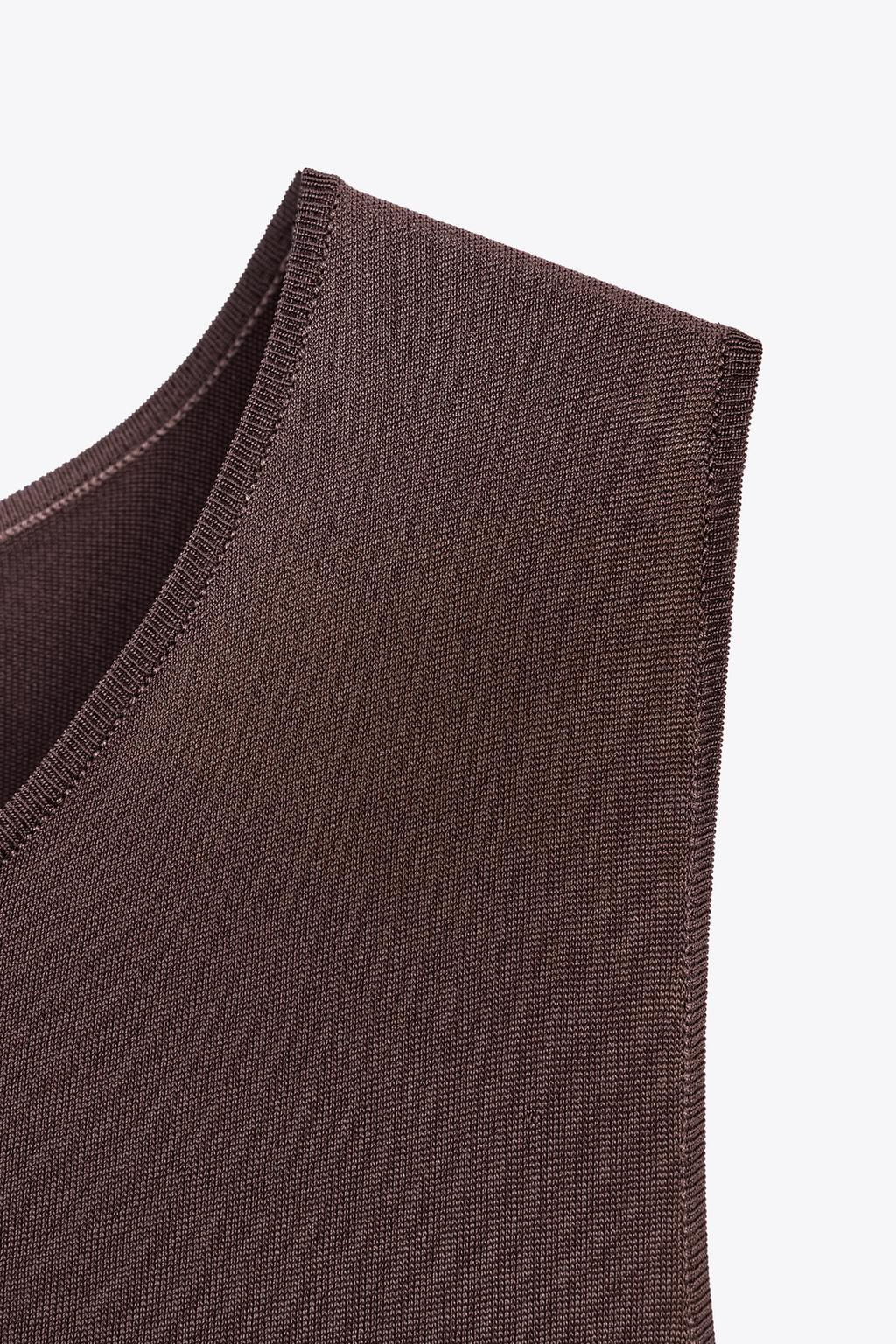 KNIT MIDI DRESS - Zara фото 4