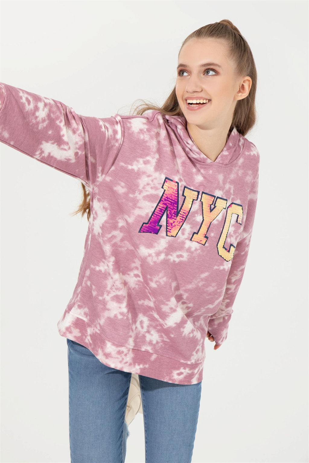 Женская открытая толстовка с капюшоном Magnolia - U.s. polo assn фото 9