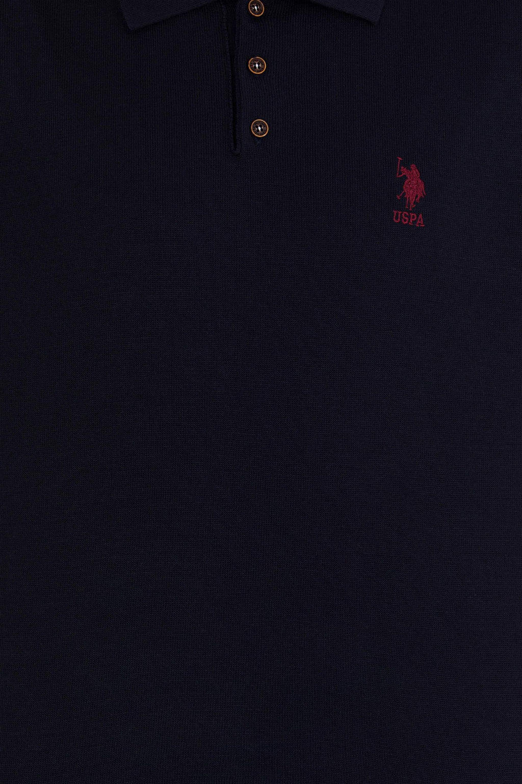 U. S. Polo Assn Мужской темно-синий трикотаж с воротником-поло - U.s. polo assn фото 12