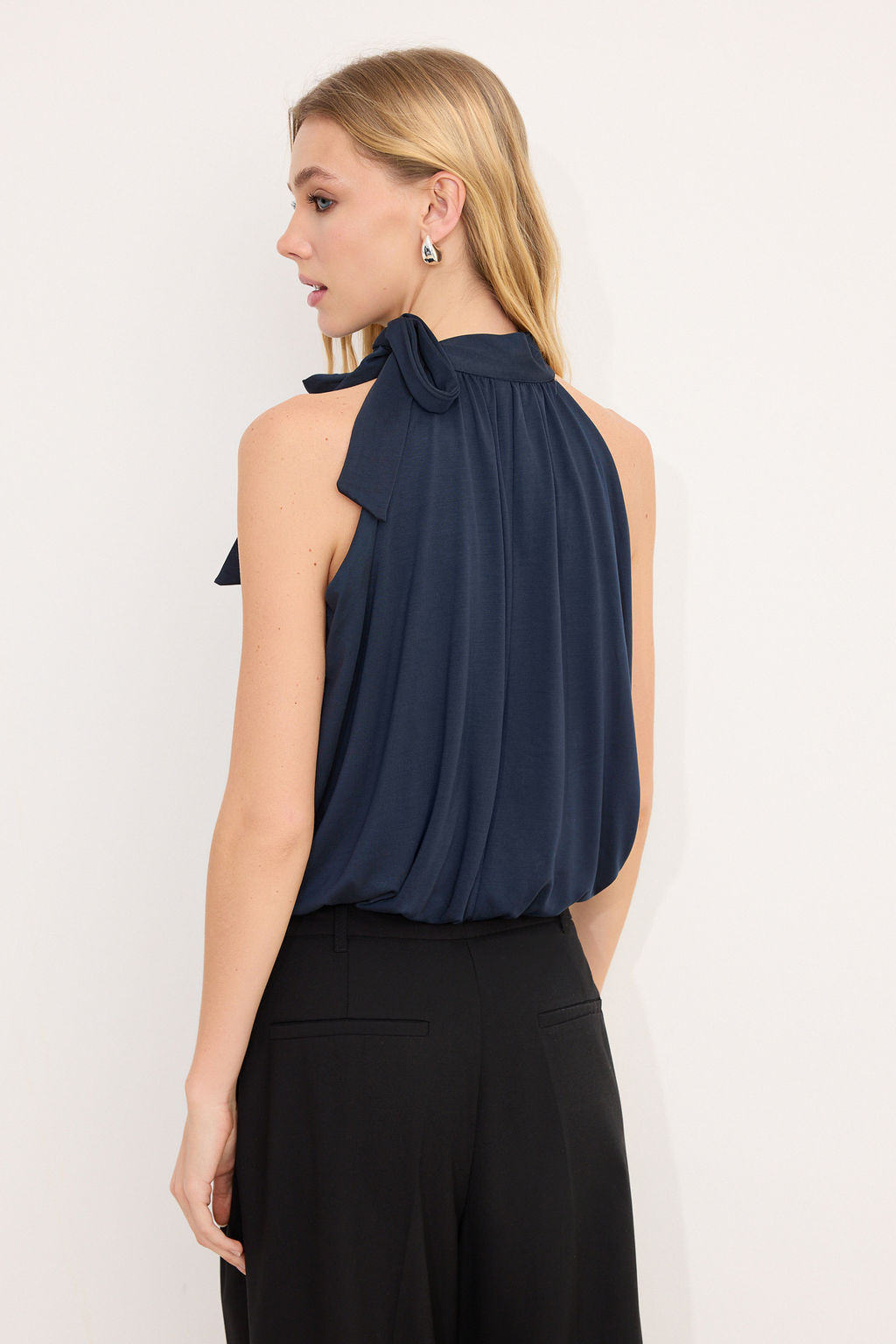 Antrasit Regular/Normal Kal?p Dik Yaka Kolsuz Buzgulu Modal Suprem Orme Bluz TWOSS26BZ00335 - Trendyolmilla фото 4