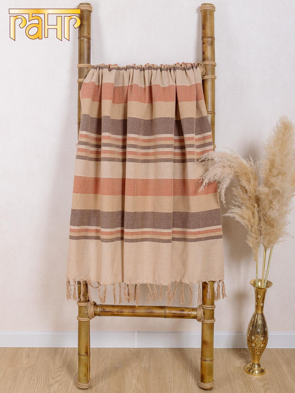 Покрывало самотканое х/б 150х225 №Ткп-150/10 - Ганг фото 2