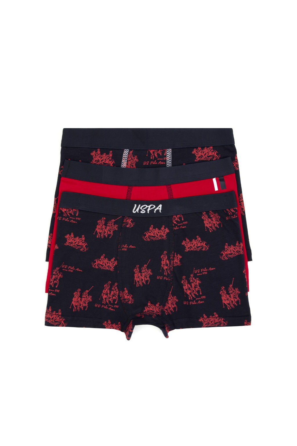 Erkek _ocuk 3l_ Boxer Tak_m - U.s. polo assn фото 2
