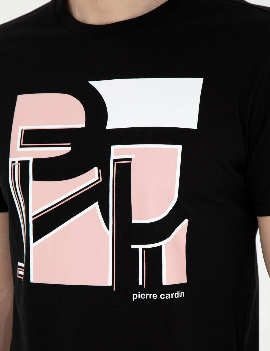 Siyah Slim Fit Ti__rt - Pierre cardin фото 7
