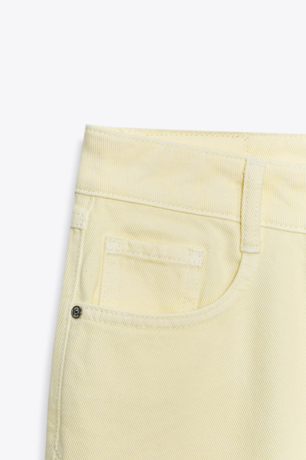 JEANS Z.09 STRAIGHT ANKLE HIGH-WAIST CROSSOVER WAIST - Zara фото 10