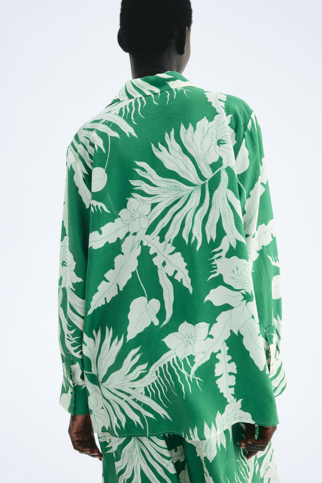 Camisa oversize estampada - H&m фото 6