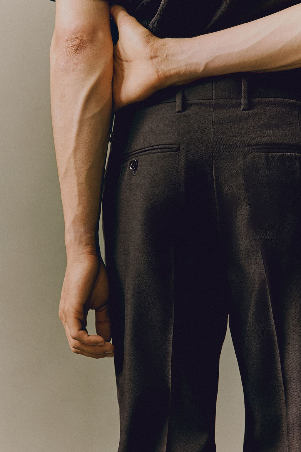 Pantalon de traje Skinny Fit - H&m фото 4