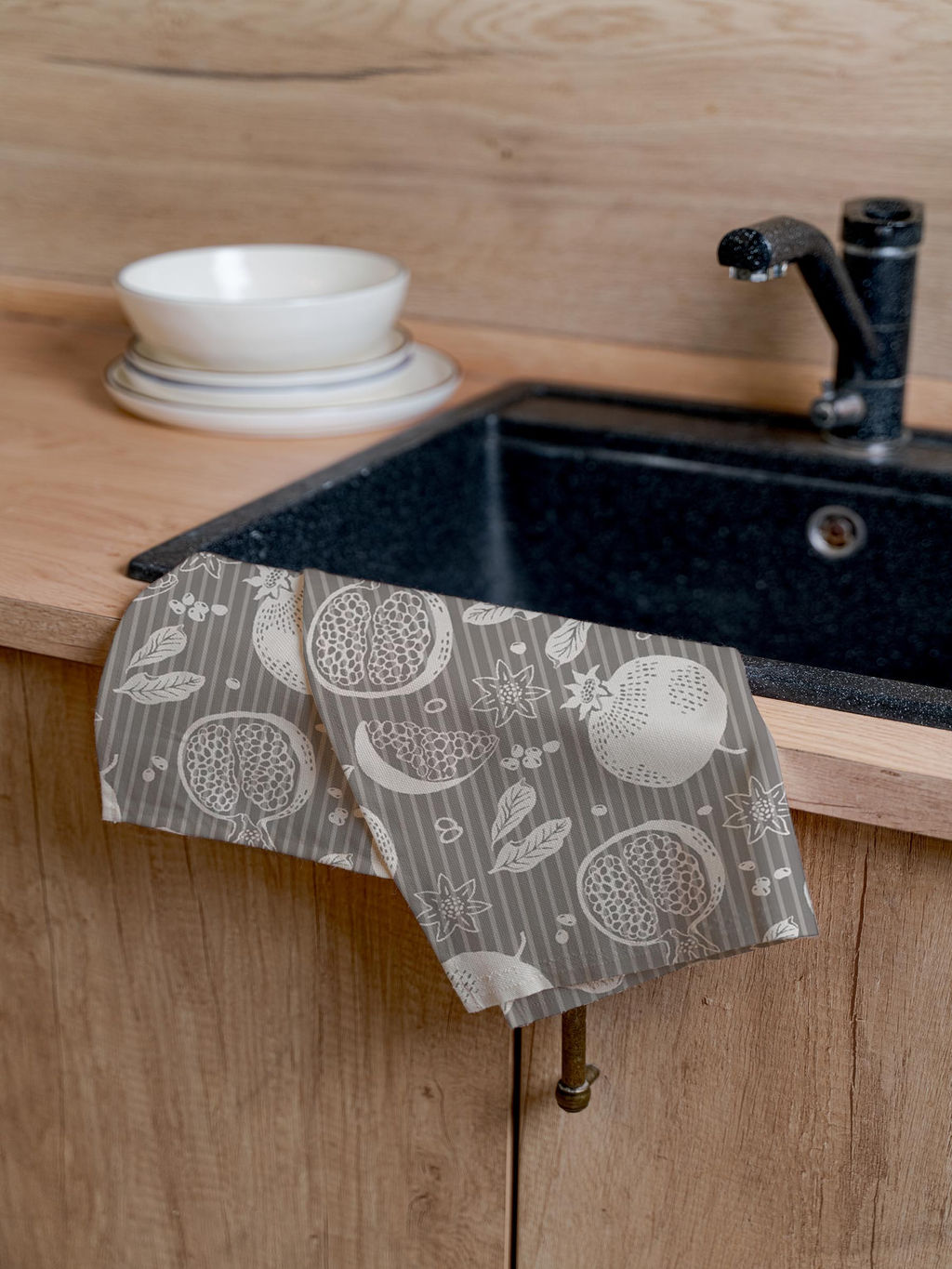 Набор полотенец 70х40 2шт ДОМОСФЕРА Рогожка 20008-1/70х40