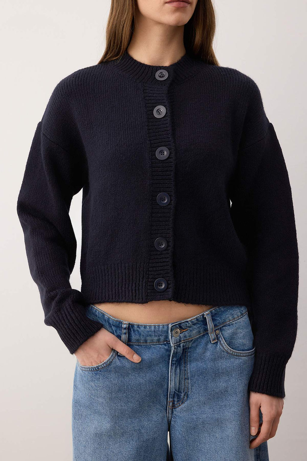 TRENDYOLMILLA Siyah-Antrasit Yumusak Dokulu 2li Paket Triko H?rka TWOAW25HI00352  фото 16