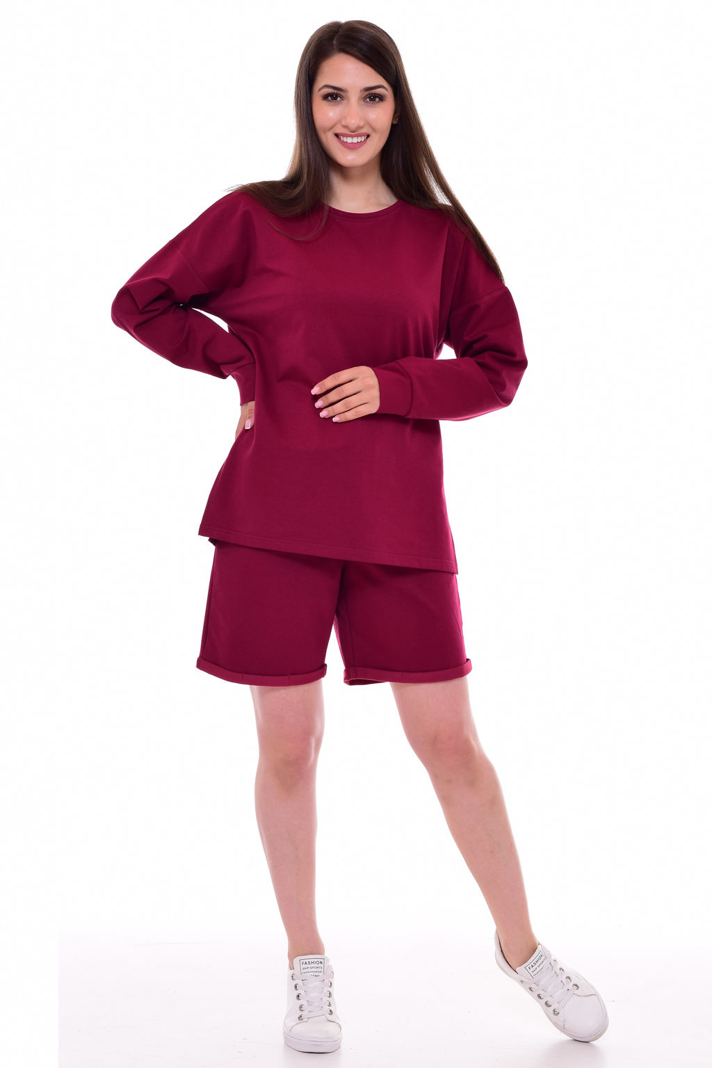 Костюм женский 5-292в (бордо)