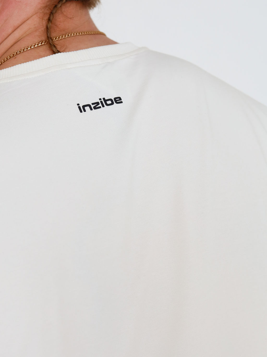 Футболка овер base unisex, тофу - Inzibe фото 12