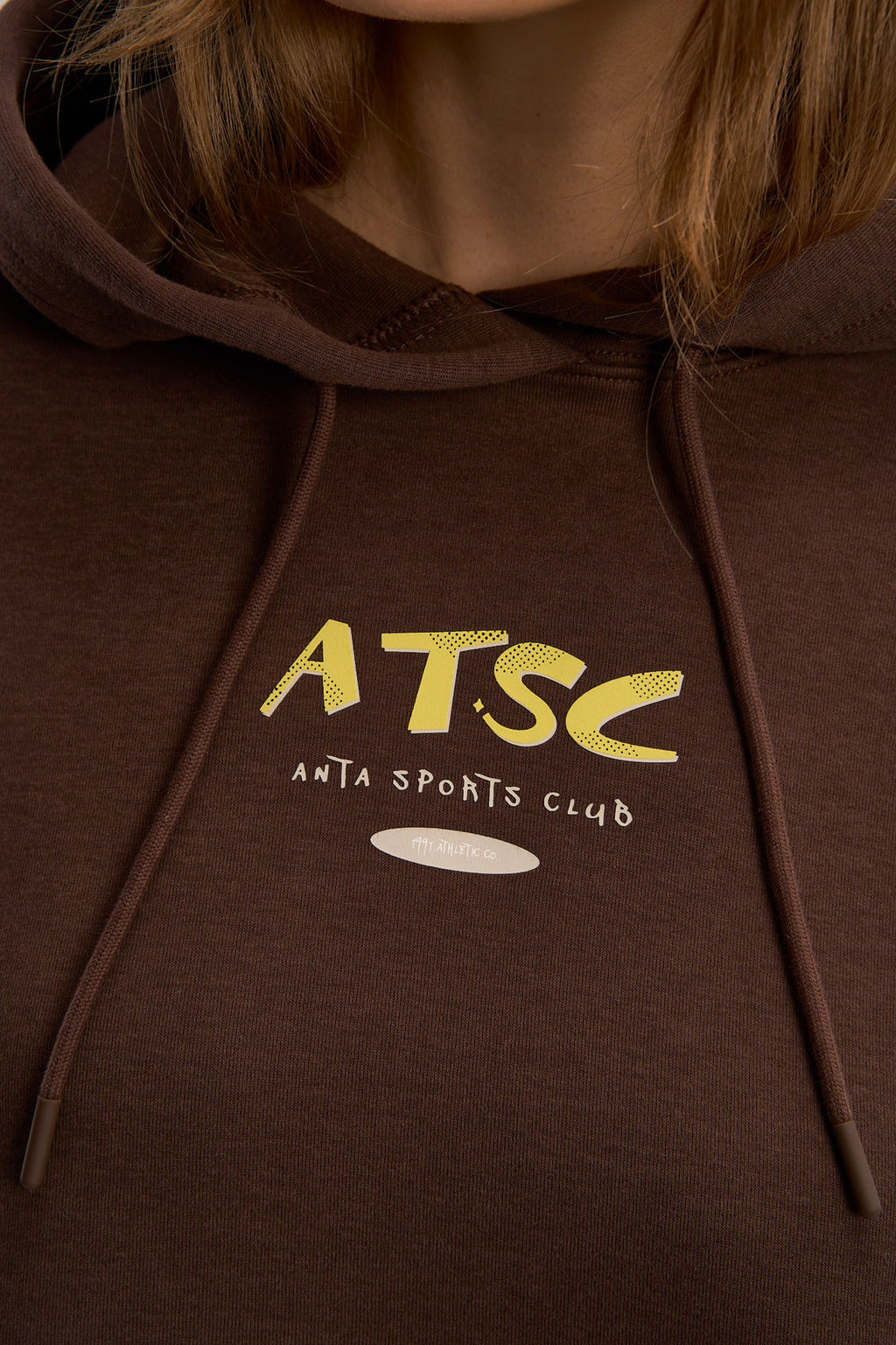 Худи Мокко ANTA SPORTS CLUB Sweat Hoodie