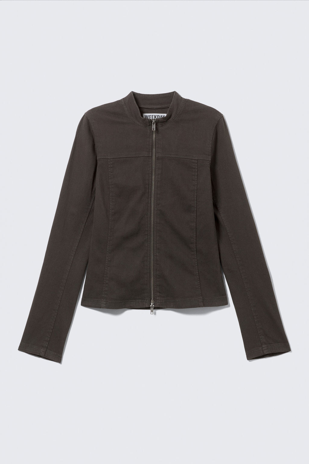 CHAQUETA GENEVIEVE SLIM DE ALGOD?N ESTRUCTURADO CON CREMALLERA - H&m фото 5