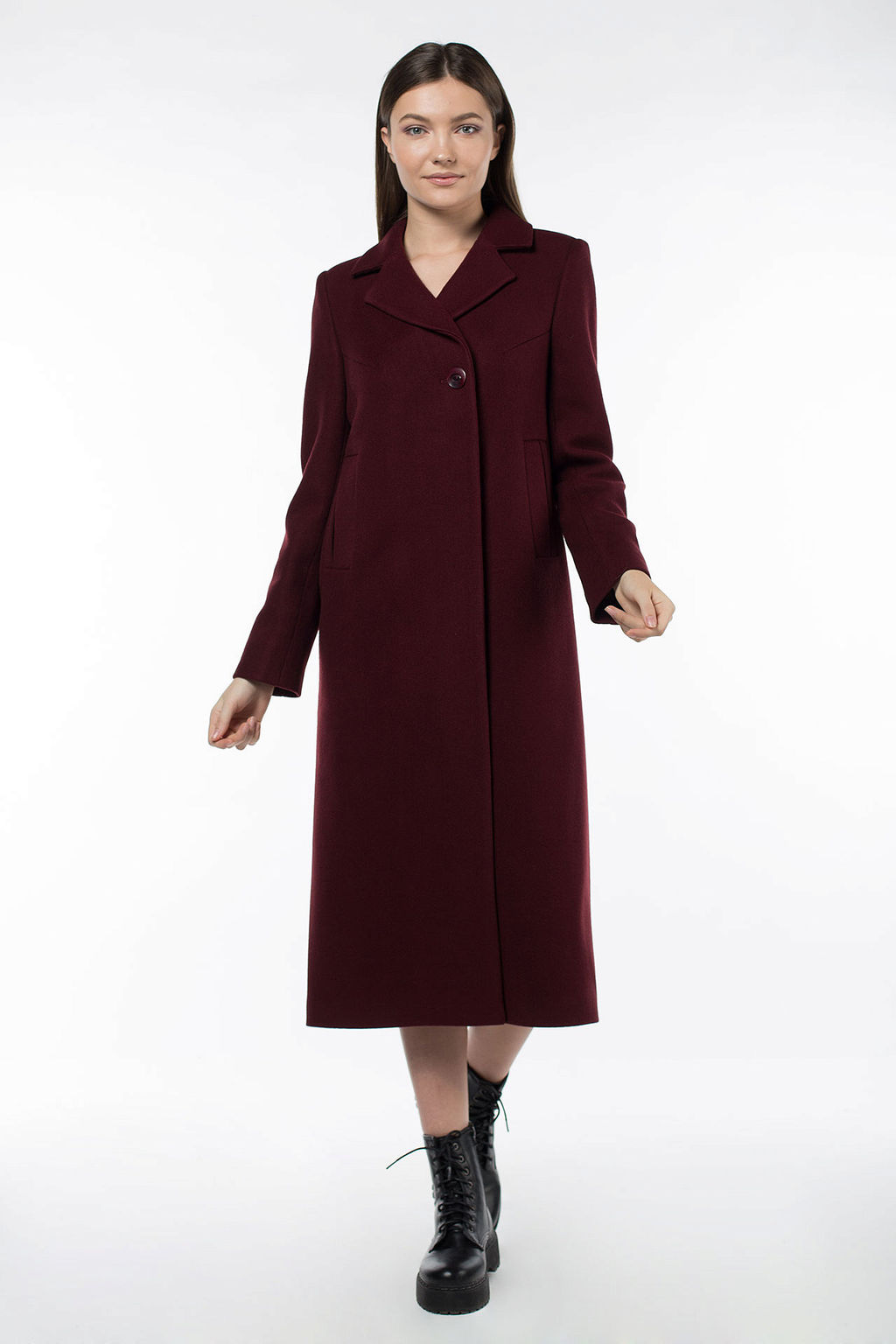 01-08500 Пальто женское демисезонное - El podio фото 3