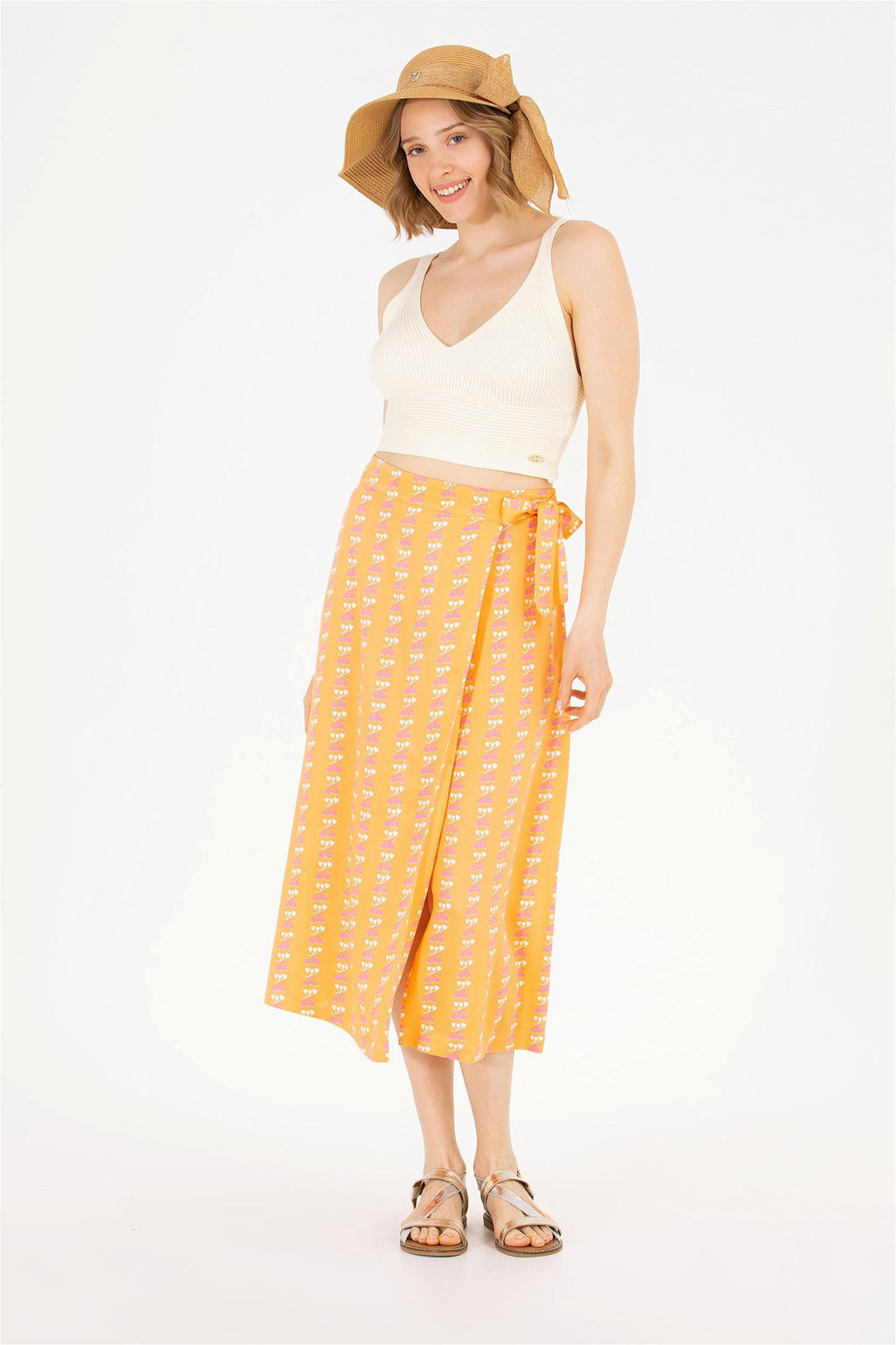 U. S. Polo Assn Женская тканая юбка с плиткой - U.s. polo assn фото 8